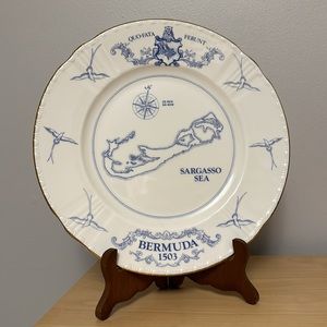 Vintage Bermuda Decorative Collector’s Plate by Healacraft China Ltd